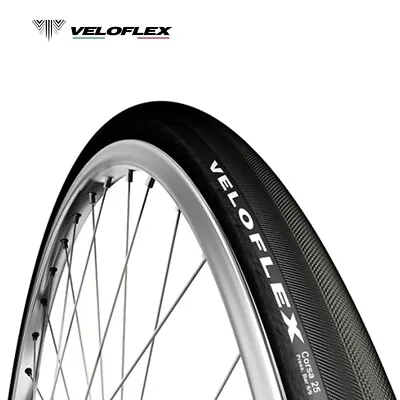 Veloflex CORSA 320 TPI Road Clincher Tire : 700x28 Mm BLACK • $64.99