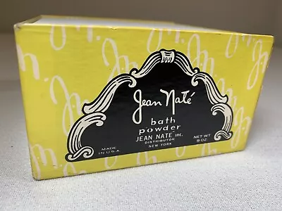 Vintage Jean Nate Bath Powder New In Box 9 Oz NOS - READ • $41.51