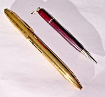 2 Vintage Mechanical Pencils Robert Murray Gold-Tone 4 Color • $14.99