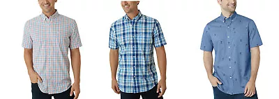 Chaps Men’s Short Sleeve Woven Shirt  • $17.99