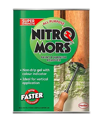 £35.99 • Buy NitroMors All Purpose Paint And Varnish Remover 2 Litre Double Strength Formula