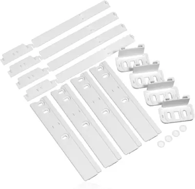 Spares2go Integrated Fridge Door Slide Mounting Universal Bracket Fixing... • £14.79