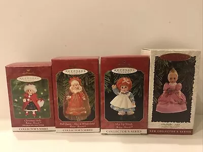 Hallmark Keepsake Ornaments Madame Alexander Dolls Red Queen Cinderella Lot Of 4 • $14.99