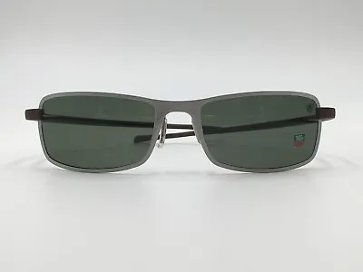 TAG Heuer Sunglasses Woman Silver Braun Polarized Sport Goggles Th 2007 Small • £170.77