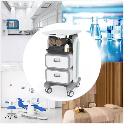 Mobile Medical Trolley Cart Hospital Cart Trolley Ultrasound Imaging Cart • $206.99