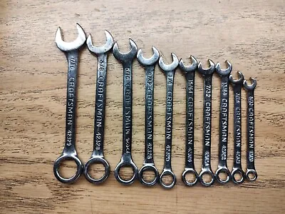 Craftsman Mini Wrenches 10 Pc USA • $20