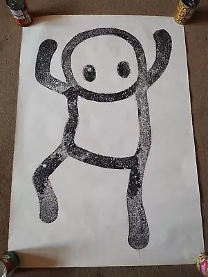 £850 • Buy Stik Stamp Limited Edition Print - Southbank Centre 70x100 Feb 2023
