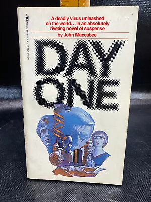 DAY ONE By John Maccabee Vtg Paperback  Deadly Virus 1978 • $3.49