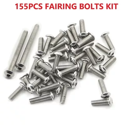 Stainless Steel Fairing Bolts Screws Kit For MV Agusta F3 F4 F4R F4RR All Models • $21.99