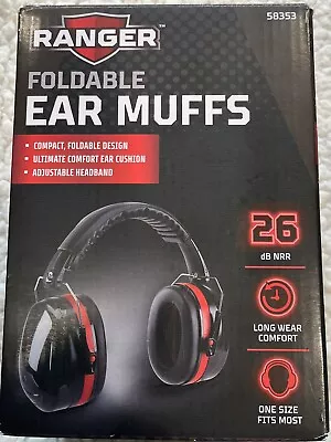 Ranger Foldable Ear Muffs. Model 58353. One Size Fits Most. New In Box • $15.99
