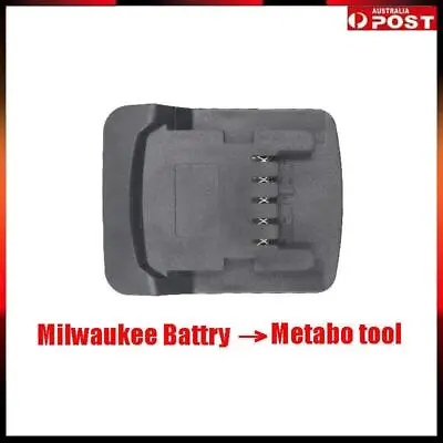 $27.07 • Buy Milwaukee M18/XC 18V Li-Ion Battery Convert To Metabo 18V Li-Power Tools Adapter