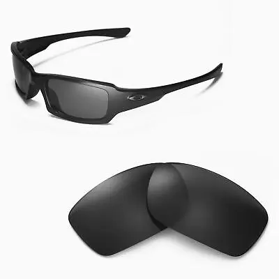 New Walleva Polarized Black Replacement Lenses For Oakley Fives 3.0 Sunglasses • $16.99