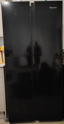 £190 • Buy Fridgemaster MS83430FFB American Side-by-Side Refrigerator
