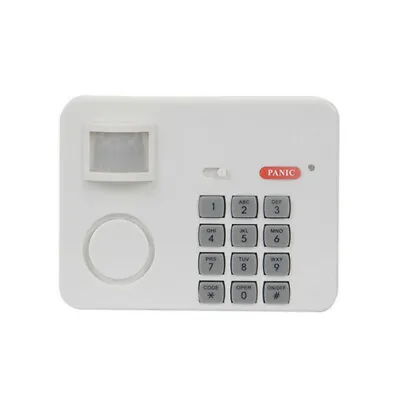 Wireless Motion Sensor Alarm With Security Keypad Pir Home Garage Shed Caravan • £7.39