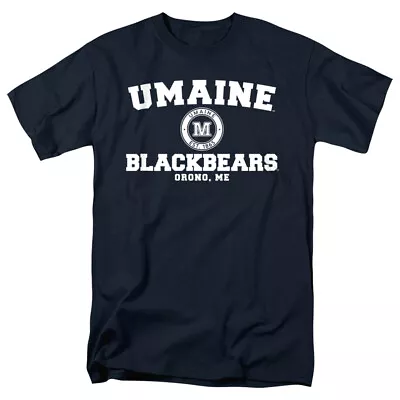 University Of Maine Adult T-Shirt Circle Logo Navy S-5XL • $22.99