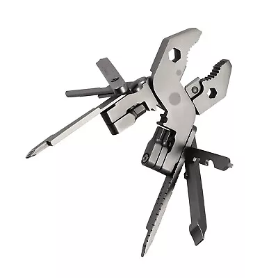 25 In 1 Multi Tool Pliers Portable Outdoor Survival Compact Folding Pocket • $12.35