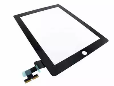 Digitizer For IPad 2 A1395 A1396 A1397 Screen Black Touch Replacement Button IC • £12.99