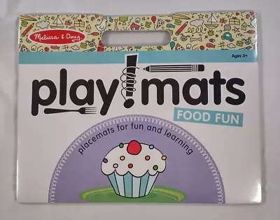 Melissa & Doug Play! Mats Food Fun Ages 3+ Learning & Creativity • $6.88