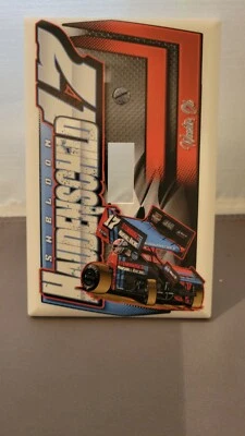 $10.99 • Buy Sheldon Haudenschild Light Switch Cover World Of Outlaws NOS Sprint Car