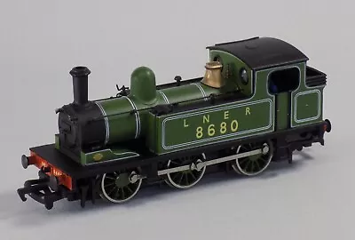00 Gauge 4mm Loco Bachmann LNER J72 8680 Green Boxed Running Good Condition • £29.99