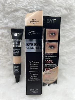 $16.19 • Buy It Cosmetics Bye Bye Under Eye Waterproof Concealer 0.11oz - Light Natural (N)