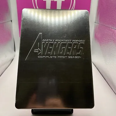 🇦🇺 Marvel: The Avengers  First Season (DVD 2010) Animation Steelbook R4 • $9.99