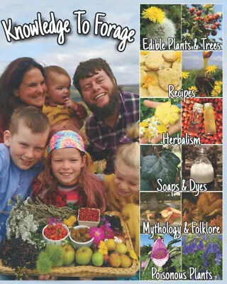 Knowledge To Forage Wild Edible & Medicinal Plants & Trees • £29.99