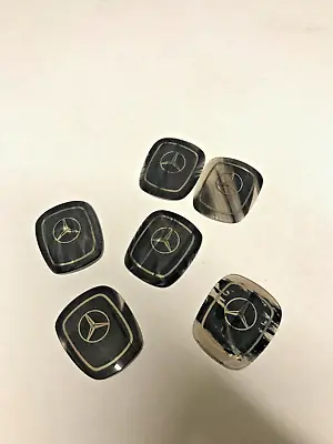 94-99 W210 W202 W140 Mercedes Shift Knob Shifter Emblame Natural Obsidian Oem • $29