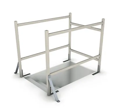 £43.90 • Buy Universal Wooden Loft Ladder Balustrade Safe Attic Handrail Railing Barrier