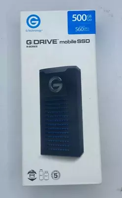 G-technology G-drive Mobile SSD R-Series 500GB WW 560MB/s • $89.99