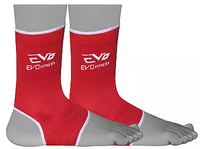 Evo Fitness Anklet Support MMA Guard Kick Boxing Muay Thai Martial Arts Foot Pro • $7.23