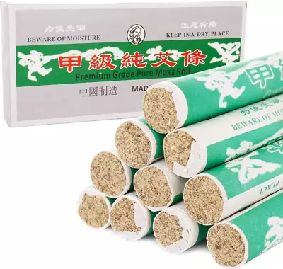 Pure Moxa Supplies Handmade Moxibustion Sticks Accessories (Moxa Stick 1 Box) • $16.31