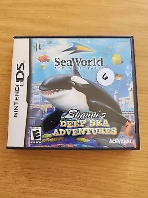 SeaWorld: Shamu's Deep Sea Adventures (Nintendo DS 2005)- Y3 • $9