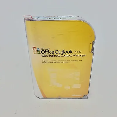 Office Outlook 2007 With Business Contact Manager With Key • $24.99