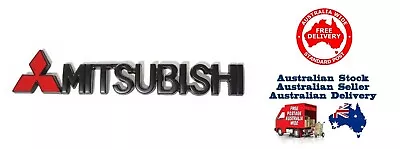 Mitsubishi Black 3D Badge Decal Stickers Decoration Vehicle Car Accessories • $12.95