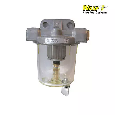 Heating Oil Filter Or Boiler Tank 1/2  X 20UNF(PG7) Clear Bowl- WASP W-15 Filter • £64.79