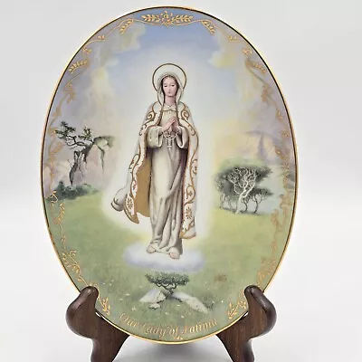 Our Lady Of Fatima Visions Of Our Lady Collector Plate Bradford Exchange • $14.95