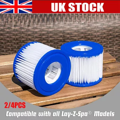 For Lazy Lay Z Spa Filter Cartridge Vegas Monaco Miami Palm Springs Size VI 2-4X • £7.79