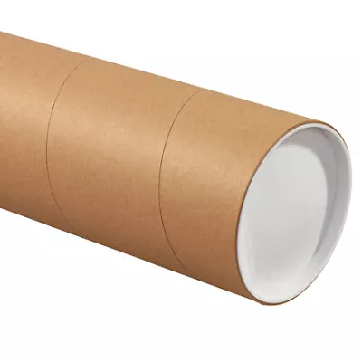 Pack Of 15 Jumbo Kraft Brown Mailing Tubes 5x24  For Shipping • $110.76