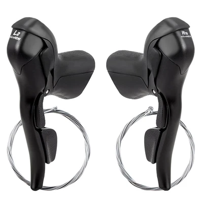 1 Set 2/7/8/9/10/11 Speed Bike Shifter Handlebar Stable Universal Dual Control • $79.80