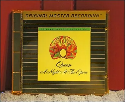 Queen - A Night At The Opera MFSL (MOFI) CD In NEAR MINT Condition. • $95