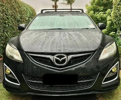 Fits Mazda 3 2010- Black Alu V3 Roof Rack Cross Bars Cross Rail Lockable  • $113.90