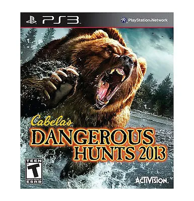 Cabela's Dangerous Hunts 2013 - Sony PlayStation 3 PS3  Complete With Manual CIB • $13.87