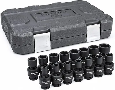 GEARWRENCH 84918N 3/8  Drive 6 Point Universal Impact Socket Set - 15 Piece • $93.55