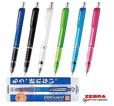 Zebra DelGuard Mechanical Pencil 0.5 Mm（6 Colours）##Individual Box Packed## • $11