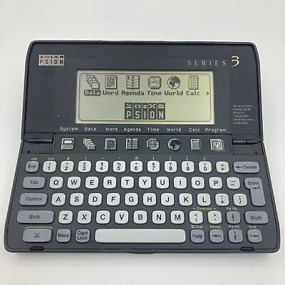 Psion Series 3 Handheld Computer Working • £55