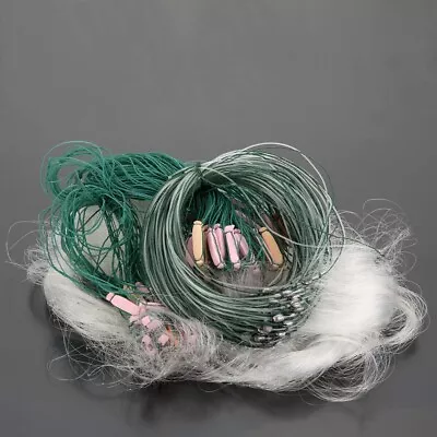 Lixada 25m 3 Layers Monofilament Fishing Fish Gill Net With Float C7Z6 • $13.71