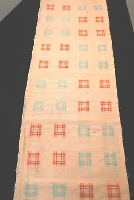 F-966 Antique Meisen Silk Kimono Fabric - Igeta - 14-1/2  X 53    • $13.99
