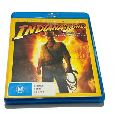 Indiana Jones The Kingdom Of The Crystal Skull DVD Blu-ray 2Disc Special Edition • $5