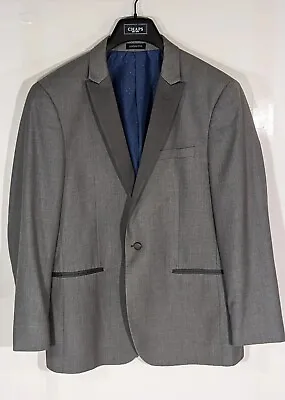 London Fog Mens Blazer 42R Classic Gray Dinner Formal Tuxedo Tux Sport Jacket • $29.73